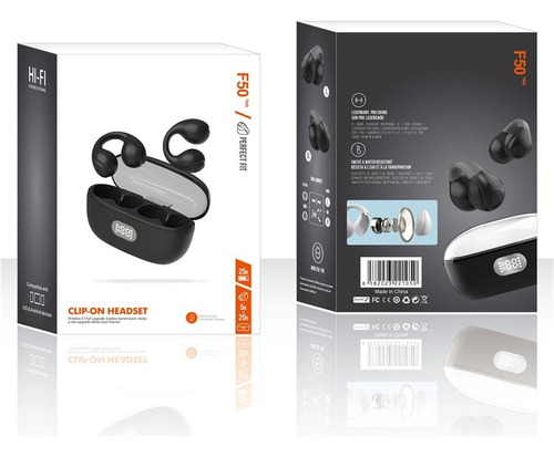 Auriculares Inalambricos Clip-on F50