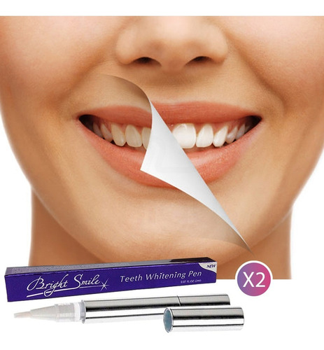 Lapiz Blanqueador X2 Dental Whitening Dientes Gel Peroxido