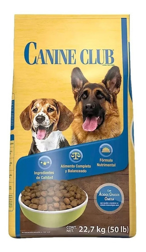 Alimento Para Perro Croquetas 22.7 Kg Canine Club Premium2