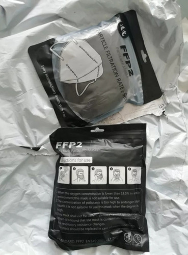Mascarilla Ffp2,de 6 Capas Protectora,paq.10unid.marcado Ce