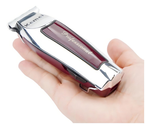 Maquininha Aparadora De Pelo Km9163 Bivolt Já