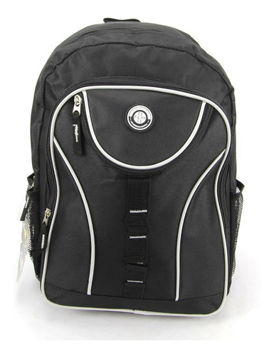 Mochila Clio Escolar Juvenil Costas Clássica Mb6006a Preto