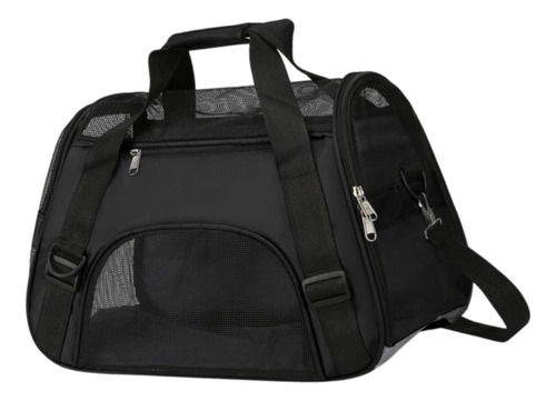 Cortero De Gato Carrier De Perros Ligero Ligero De Negro M
