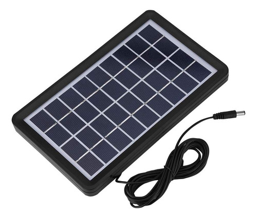 Cargador Bateria Solar 9 V 3 W Impermeable 93% Translucido