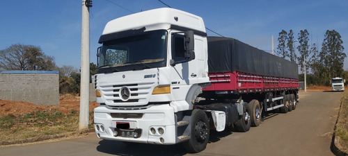 Imagem 7 de 15 de Conjunto Mercedes-bens 1938 S 2004 E Carreta Randon 2012