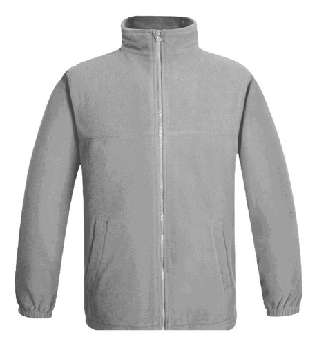 Chaqueta Micropolar Hombre Gris My Safe, Antipiling