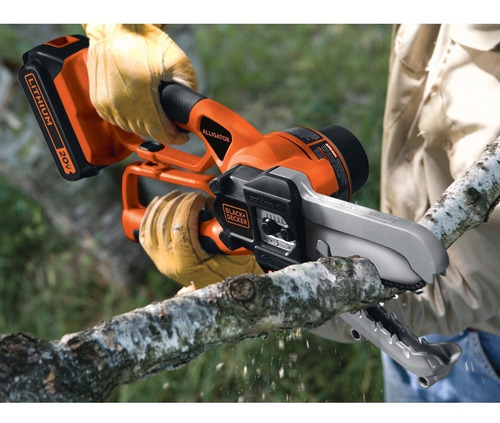 Cortarramas Black And Decker Llp120 Inalámbrico Recargable