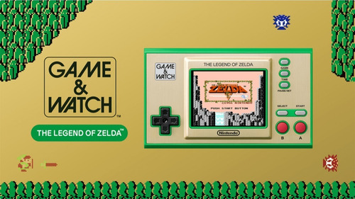 Imagen 11 de 12 de Nintendo Game & Watch The Legend of Zelda color dorado y verde