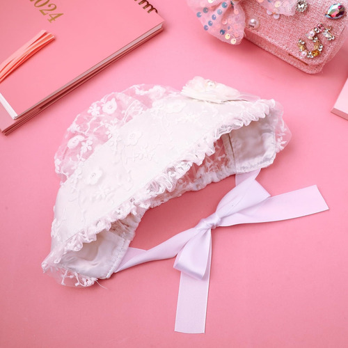 Gorro De Encaje Para Bebés Y Niñas De 0 A 2 Años