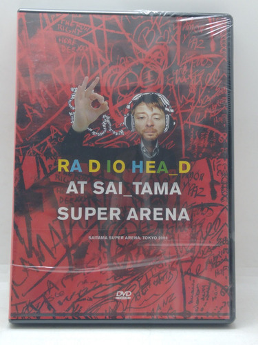 Radiohead At Sai Tama Suoer Arena Dvd Nuevo