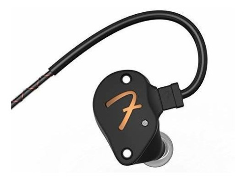 Fender Iem Ten 3, Monitor De Auriculares Plano Negro