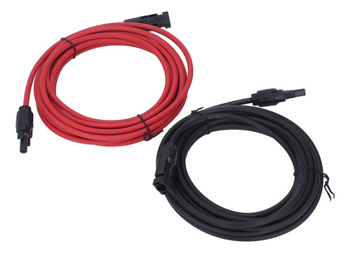 Cable De Extensión Para Panel Solar De 12 Awg Y 4 Mm², 2 Uni