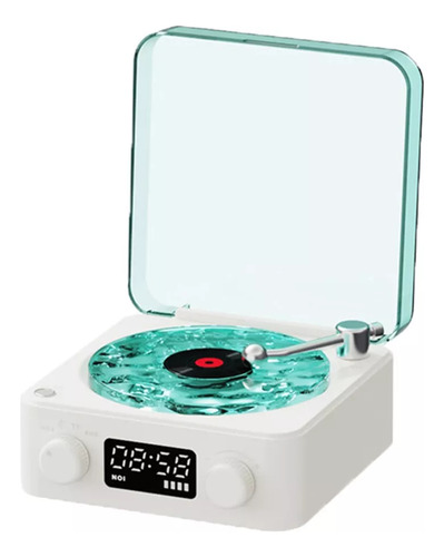 2024 Mini Reproductor De Discos De Vinilo Retro Bluetooth