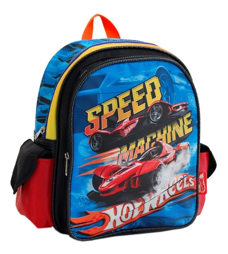 Mochila Espalda Jardin 12 PuLG Hot Wheels 28221 Mundo Manias