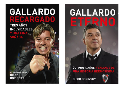 Gallardo Recargado + Eterno - Borinsky - Aguilar - 2 Libros