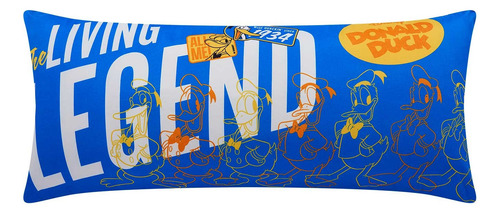 Almohada Súper Jumbo Donald Legend - Providencia Color Azul/amarillo