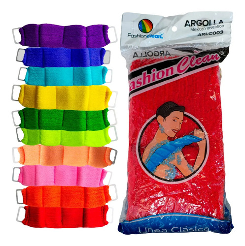 Kit 3pzs Estropajo Zacate Esponja Surtido Baño Con Argolla Surtido Rayas