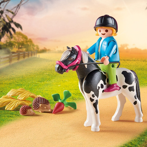 Imagen 4 de 4 de Playmobil 70998 Country Carruaje De Pony Caballo