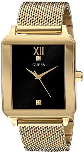 Reloj De Hombre Con Esfera De Acero Inoxidable Guess