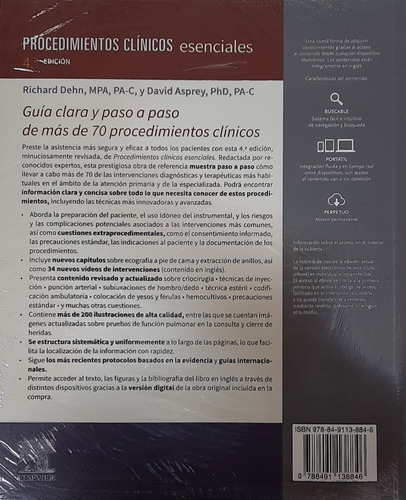 Dehn Procedimientos Clínicos Esenciales Novedad Envíos