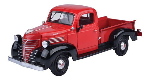Camioneta Plymouth Clásica 1941 Escala 1:24 Largo 20cm Aprox