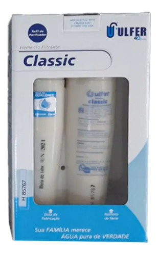 Refil Purificador Ulfer Classic Plus