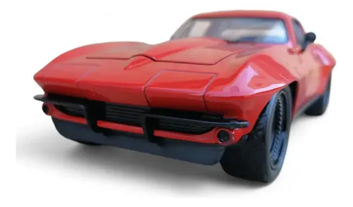 Miniatura Letty's Corvette 1:24 Jada Toys Velozes e Furiosos Fast