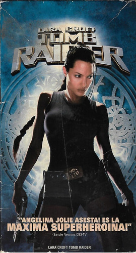 Lara Croft Tomb Raider Vhs Angelina Jolie Vhs Sin Caja