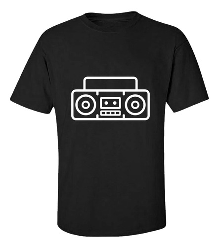 Remera Algodón Bafles Radio Mp3 Música Sonido Parlantes 17