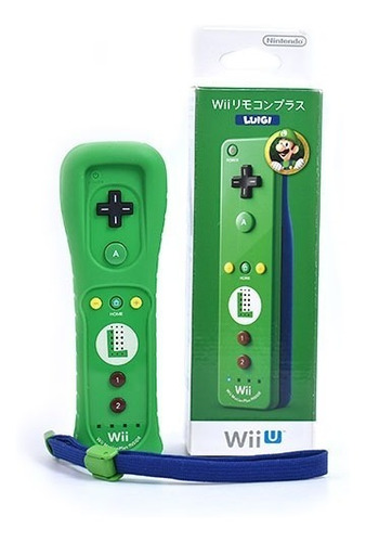 Imagen 1 de 1 de Control Wiimote Luigi En Caja Para Consola Nintendo Wii U