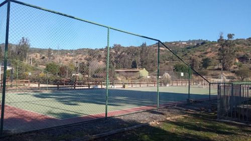 Vendo Parcela Hacienda Maitenes Con Casa Y Piscina Incluída
