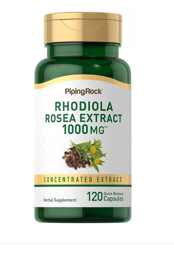 Rhodiola Rosea 1000mg, 120 Cáps