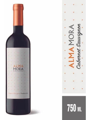 Pack X 6 Unid Vino  Cavernet Sauvignon 750 Cc Alma Mora Vin