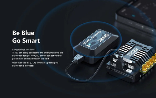 Esc Induction Brushless Racing 1/10 Rc - Ts160 Pro Esc
