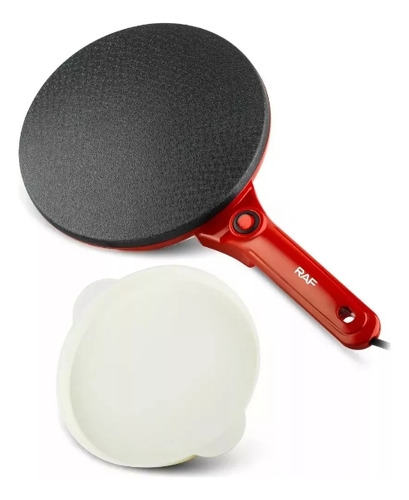 Máquina De Panqueques Antiadherente Raf Rojo