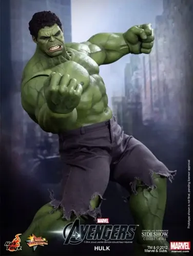 Hulk Hot Toys 1/6 Edição Limitada Mms 186 Os Vingadores | MercadoLivre