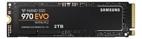 Disco sólido interno Samsung 970 EVO MZ-V7E2T0 2TB