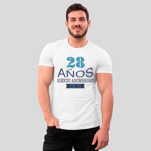 Playera Cumpleaños - Personalizada- Regalo -siendo Asombroso