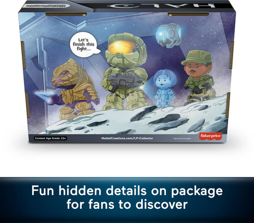 Set De Figuras Little People Collector Halo, Edición De Vide