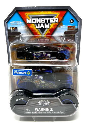 Monster Jam Serie 2 Excavadora Son-uva Exclusiva De Walmart
