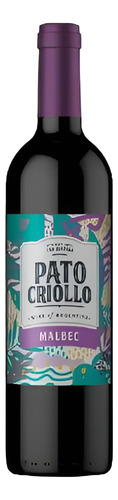 Vino Tinto Malbec Pato Criollo 750 Ml