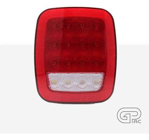 Calavera Plafón Jeep 16 Leds 5 Funciones Arillo Gel