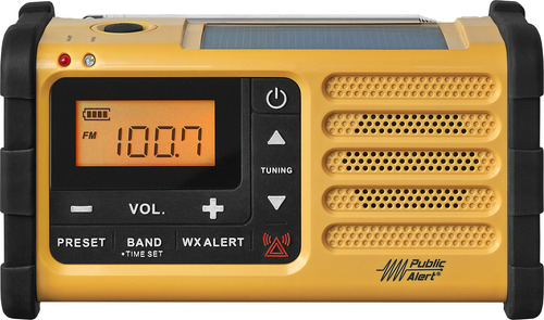 Sangean Mmr-88 Am/fm/weather+alert Radio De Emergencia Sola.