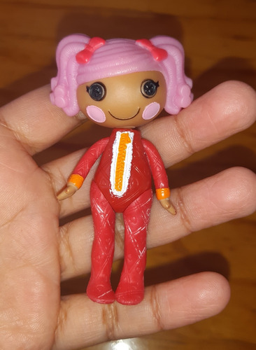 Muñeca Pequeña Lalaloopsy Con Pijama Roja