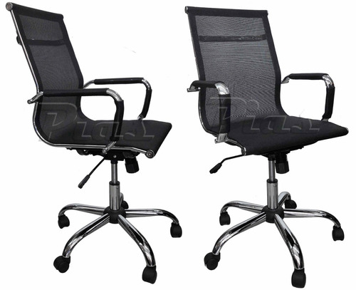 Silla Pc Oficina Anatómica Sillón Ejecutivo Aluminium Mesh!