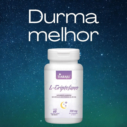 L-triptofano Precursor 5htp Serotonina 60cps - 300mg Por Cp