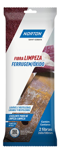 Fibra Abrasiva Norton Ferrugem/oxido C/2