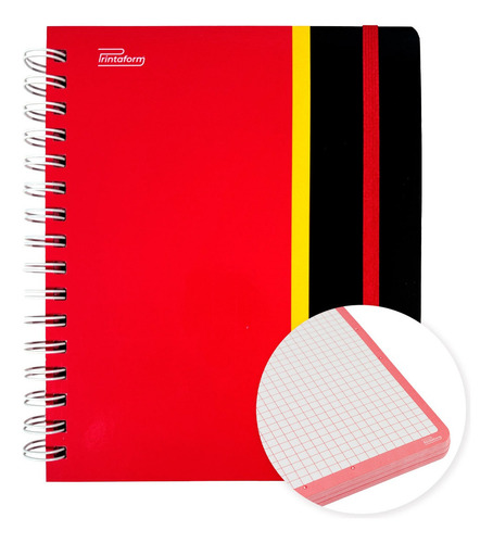 Cuaderno Printaform Forma Francesa Sport 100h Pd 6 Pzas Color Cuadro Chico
