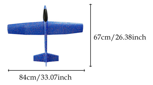 Avião De Avião De Espuma Brinquedo De Brinquedo Para Azul