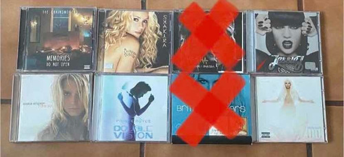 Cd Britney Spears Kesha Shakira Jessica Simpson Prince Royce